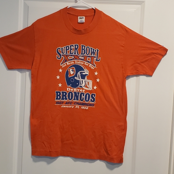 Superbowl 1988 T-shirt Denver Broncos Large - Picture 2 of 4
